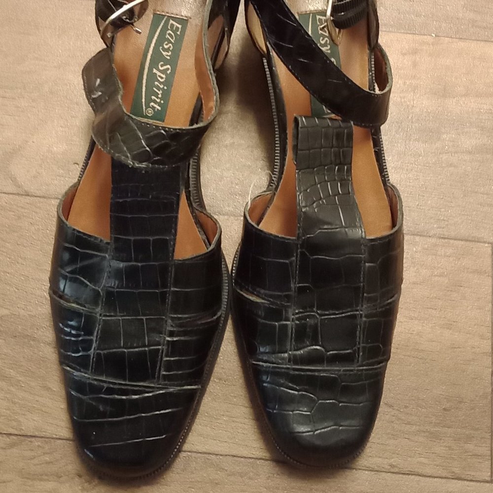 Easy Spirit Women's Buckle Up Heels